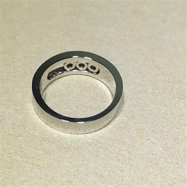 Luxury jewelry Luxury Jewelry Three drill sliding ring material 18k white gold yellow gold rose gold diamond ring