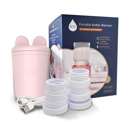 Fabricant Bonne qualité chauffe-lait électrique pour bébé professionnel USB à recharge rapide chauffage chauffage de bouteille pour bébé