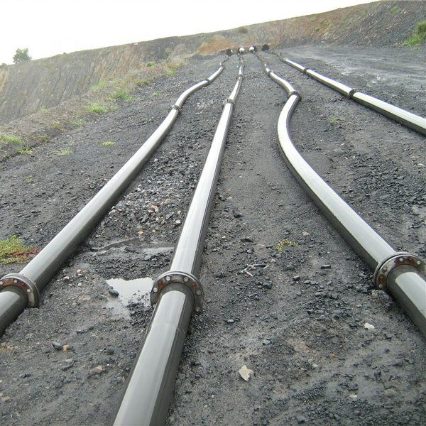 Customized Request UHMWPE Tube Water Absorption ＜0.01% for Mining Tailing Discharging