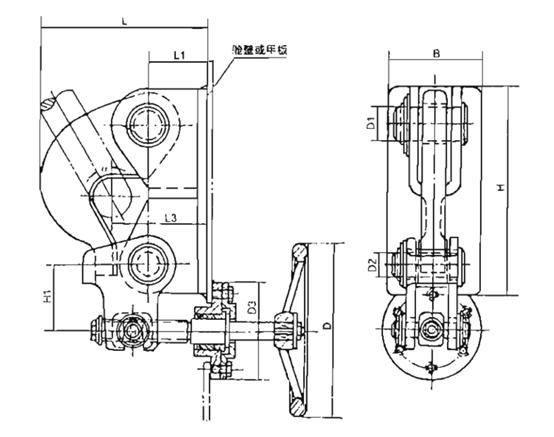 Тип корабль винта CB 289-81 Releaser анкера причаливая кабель оборудования обхватывает корабль причаливая оборудование