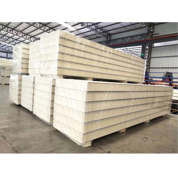 Easy Installation PU Sandwich Panel For Cold Room Plant And Warehouse Construction