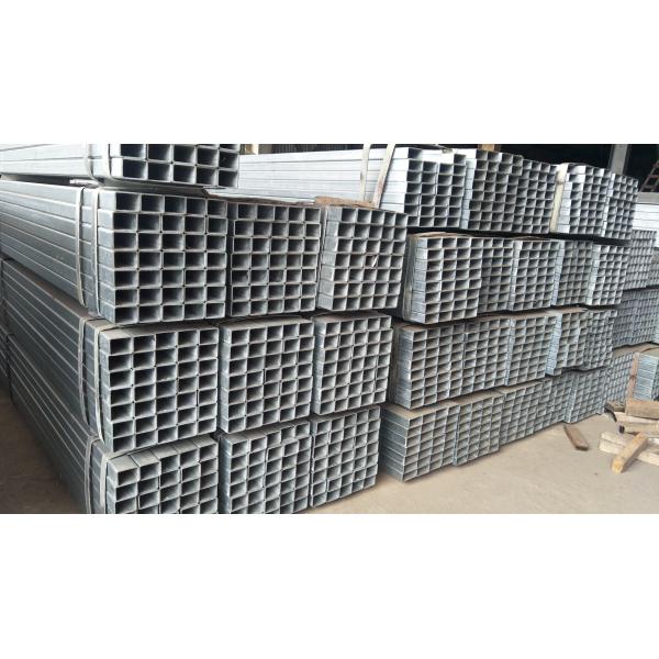 Цинковая Q215b Q235b оцинкованная стальная труба квадратный прямоугольник 2,5 дюйма 3 дюйма