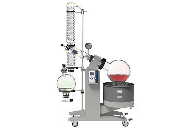 Laboratory Motorized Lift 20L Vacuum Rotary Evaporator With Main Condenser