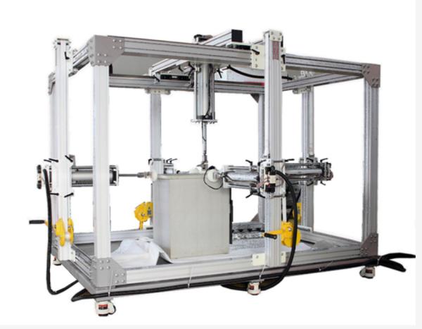 5 Air Cylinders PLC Control Furniture  Testing Equipment, Table Furniture Testing Machine