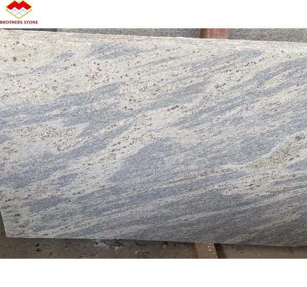 Cut-To-Size White Texture Granite Slab Exported from India for Villa and Hotel Design
