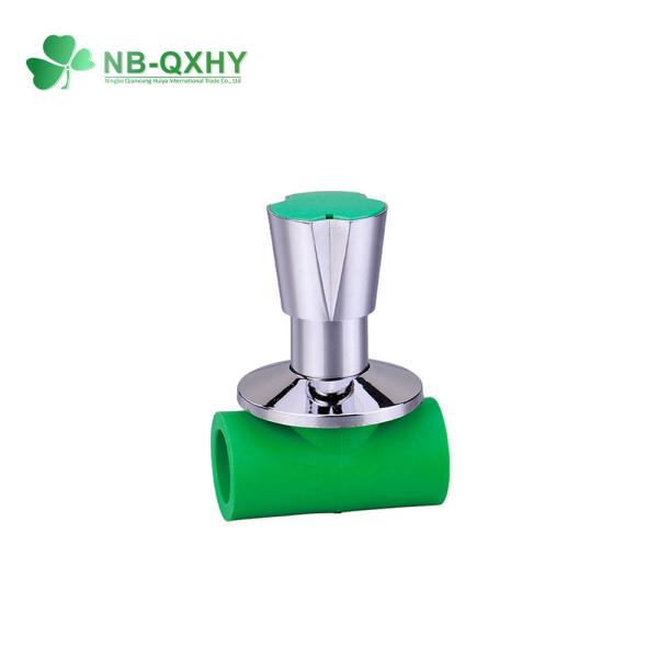 PPR Stop/Double Union/Ball Valve para água quente/fria Pressão nominal PN1.0-32.0MPa