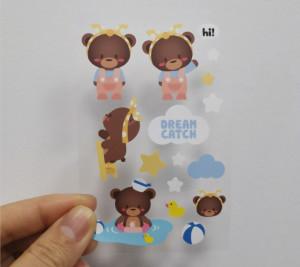 Decorative CMYK Print Sticker Labels For Plastic Tumbler
