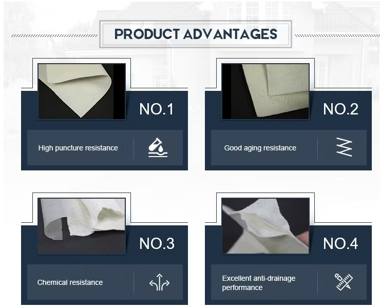 High Performance Polyethylene Composite Geomembrane Pond Liner Excellent Impermeability In Water Conservancy Projects