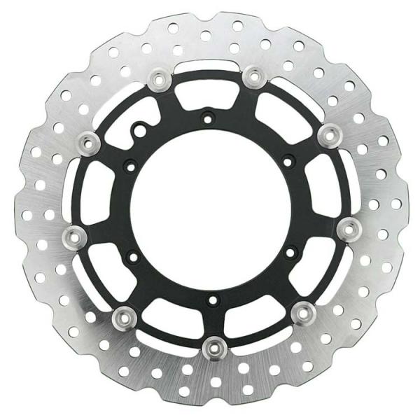 Customized 310mm Front Brake Disc for KTM 450 525 560 SMR in Natural Color Black