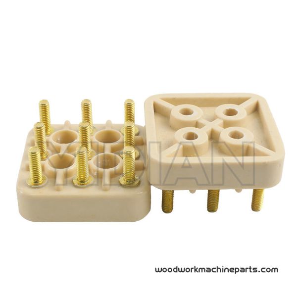 4-008-36-0027 Terminal Head 4008360027 Terminal Block With 9 Pins For Homag Edgebanding Machine Adhesive Unit