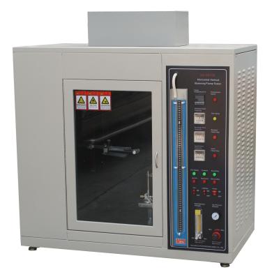 Câmara de ensaio de combustão de plástico com chamas de fogo UL 94 Padrão AC 220V 50Hz 35~98%RH