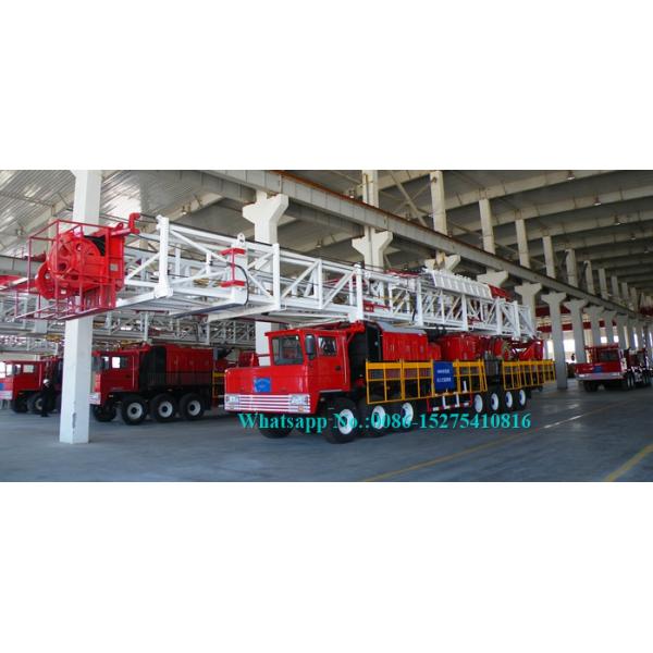 Heavy Duty Pile Drilling Machine Well Drill Rig Truck ZJ40 / 2250CZ  2 × 470 KW