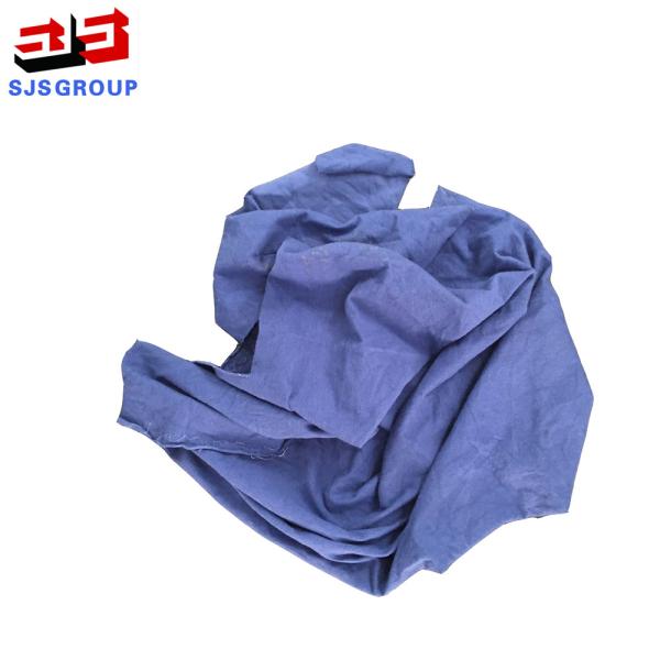 Ready to ship 1kg 10kg 25kg industrial trapo Used T Shirt Rags Cotton Scraps 10kg Bale Industrial Cleaning Wiping Rags
