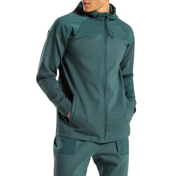 Os ternos encapuçados ostentam para jurar o desenhista que Clothes Men Casual ajustou o desgaste de formação do fato de esporte