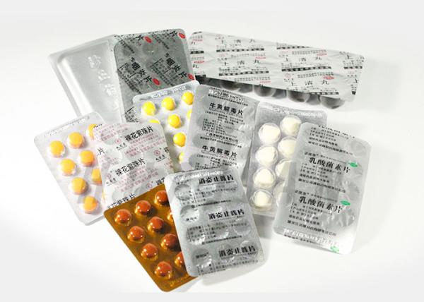 Gold Coated Pharma Aluminium Blister Foil For Medicine Packaging