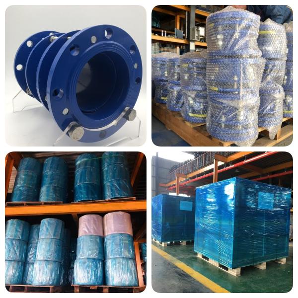 Adaptador de flange de tubos de ferro dúctil de 6 polegadas e 3 polegadas Hdpe para conectar tubos de PVC