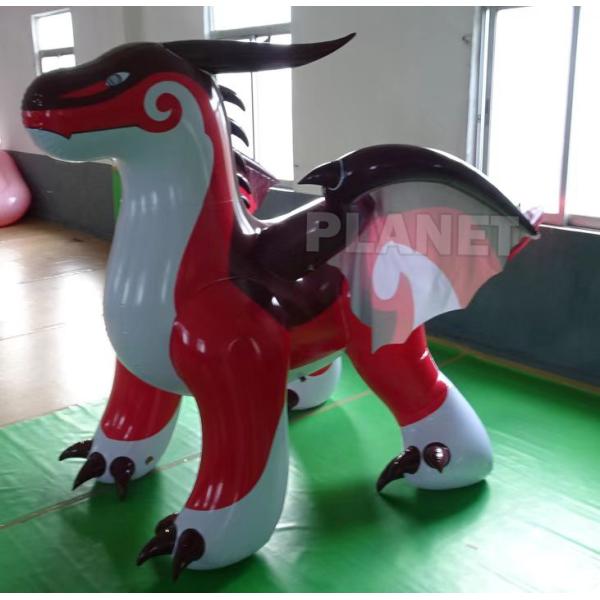 Publicidad gigante Dragón inflable dibujo animado PVC Dragón modelo de juguete