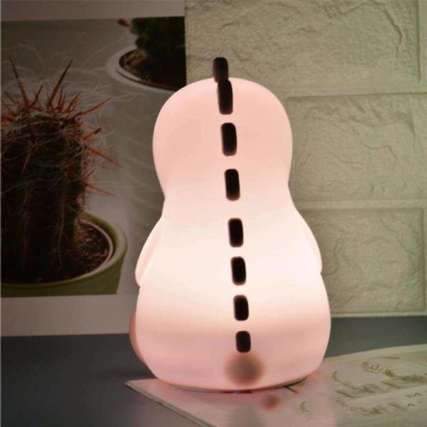 16 Изменяющий цвет Силикон Динозавр Ночной свет Животное Силикон Ночная лампа USB перезаряжаемый сенсорный контроллер Кроме лампы