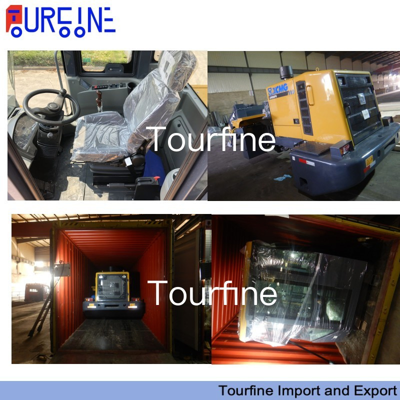 Construction Wheel Loader With Fork Xcmg LW500FN For 5 Ton Material Handling