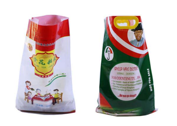 Side Gusset PP Woven Plastic Bags , Pet Food Packaging Bag Moisture Resistant