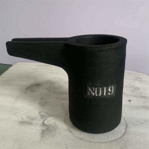 High Capacity SiC Carbide Graphite Crucible With Pouring Nozzle for High