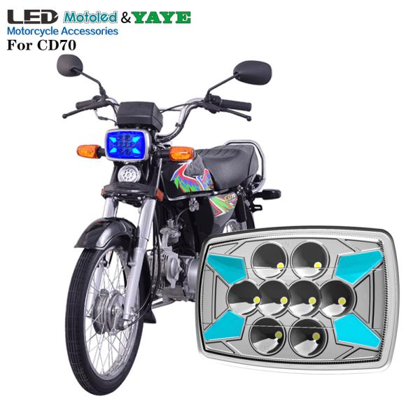 Lumière LED YAYE 3030SMD pour motocyclettes de 70 cc