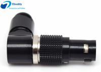 Right Angle FHG 0B Lemo 7 Pin Connector Elbow Plug Black Color FHG.0B.309