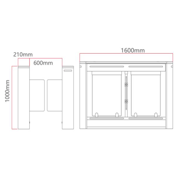 Ворота качания почистили мотор щеткой автоматический крытый на открытом воздухе человек управлением входа ограничивал Quipment