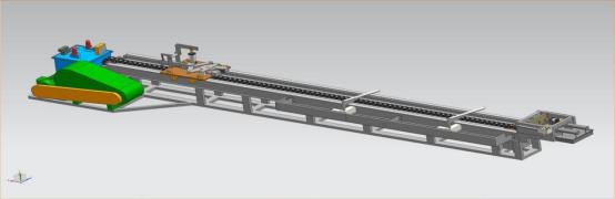 Diameter Range From 70mm To 130mm Horizontal Wire Drawing Machine 18~20m/Min
