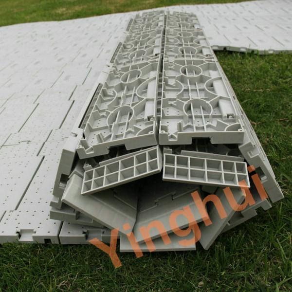 Outdoor Heavy Weight Duty Anti-slip Plastic Event Decking Grass Protect Flooring Roll up Design Concert Floor