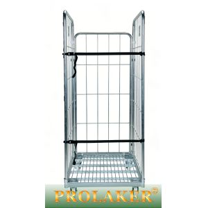 Practical Warehouse Specific 3 Sided Roll Cage Elastic Band Fixed