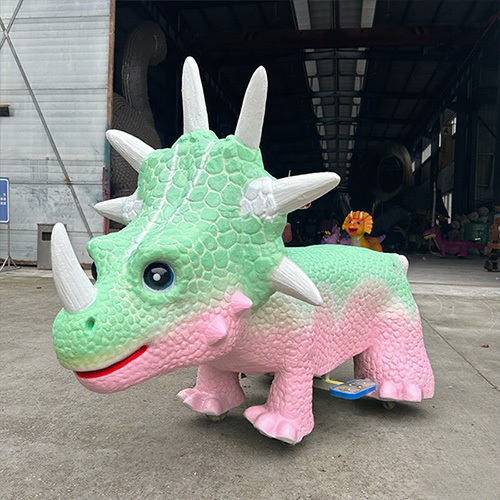 Animatronic Walking Dinosaur Scooter Model Electric Ride On Animated Dinosaur