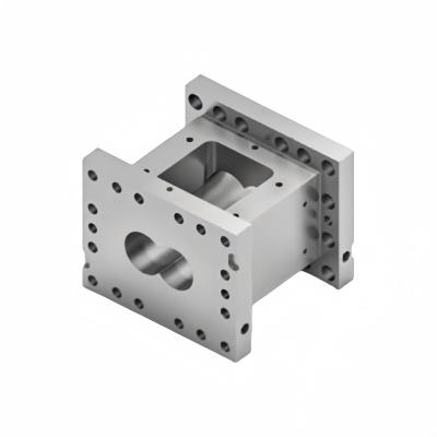 Wear Resistant Opened Screw Barrel 60HRC Extruder Barrel For Extruder Machine