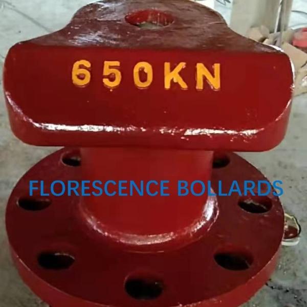 Cast Iron Steel Single Marine Mooring Bollard Type T TEE Head
