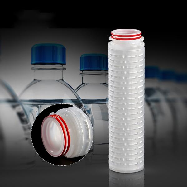 Одиночный патрон водяного фильтра нержавеющей стали расквартировывая высокую подачу санитарную