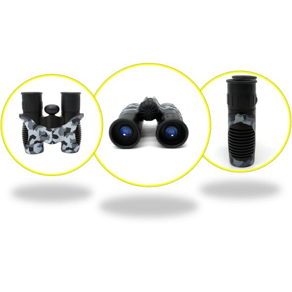 Prismatic 8x21 Kids Binoculars , Kid Tough Binoculars For Outdoor Explore