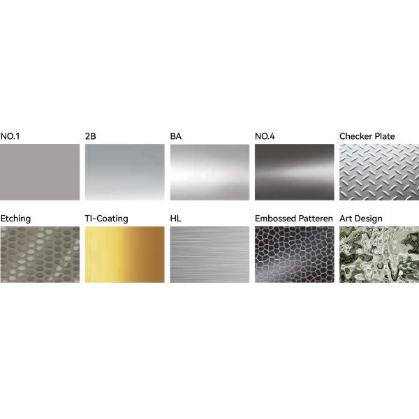 Milling 304 304L Stainless Steel 904l Sheet Astm BA Surface Bending