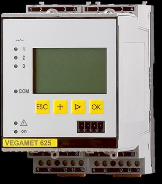 MET625.XXX VEGAMET 625 Calculation and display instruments for level sensors