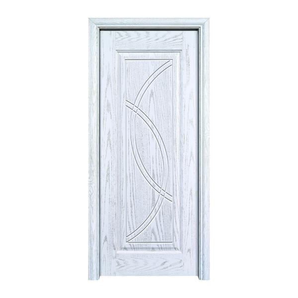 125cm Solid Wood Oak Veneer Modern Wooden Door Design For Home