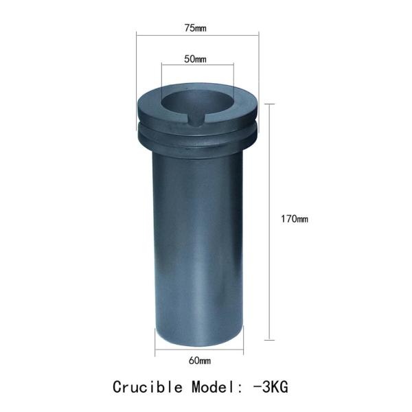 TOKTOS Gold Furnace Machine 10kg with 1/2/3KG Graphite Crucible