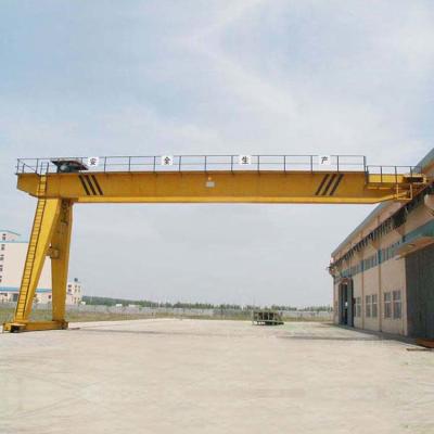 Outdoor Portal Simple Heavy Duty Double Girder Semi Gantry Crane 5 Ton 32 Ton