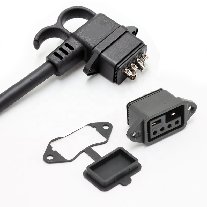 40A EV Charging Connector (2+4 Pin) — Suitable for Integrated Charge-Discharge Lithium Batteries