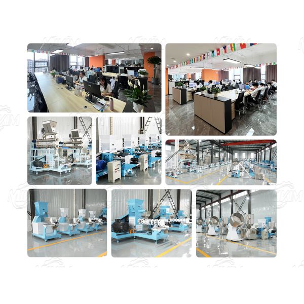 New Twin-screw Stainless Steel Pet Dog & Cat Food Extruder Machine for Fish & Bird Feed 250-6000KG/H Capacity
