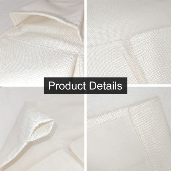 Sublimation Cotton Linen Christmas Advent Calendar With Multiple Pockets Diy Wall-Mounted Canvas Storage Bag For Xmas Holiday Festival