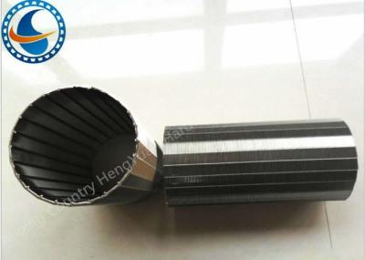 V dão forma ao tubo de aço inoxidável da tela, tela de fio de Johnson V para a filtragem