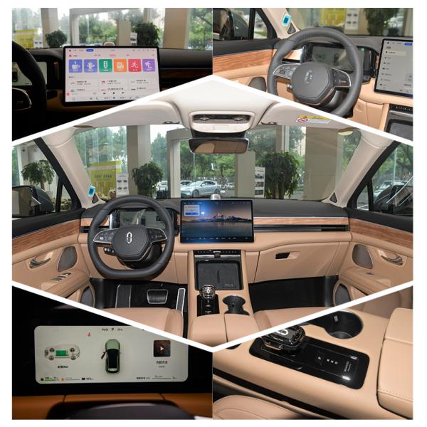 Новый экологически чистый электромобиль Huawei AITO M5 с левым приводом