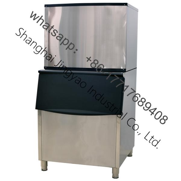Cafeteria Equipment Cube Ice Making Machine for Juice Bar 750W and Ice Block Shape