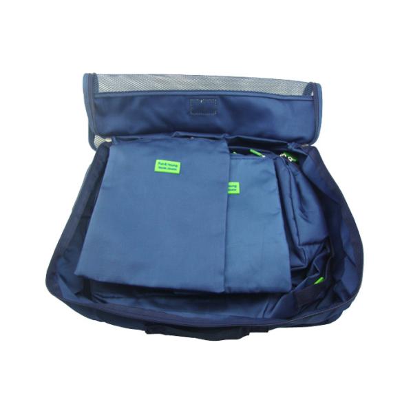 7 Items Various Type Travel Accessory Bag With Silk Printing Logo