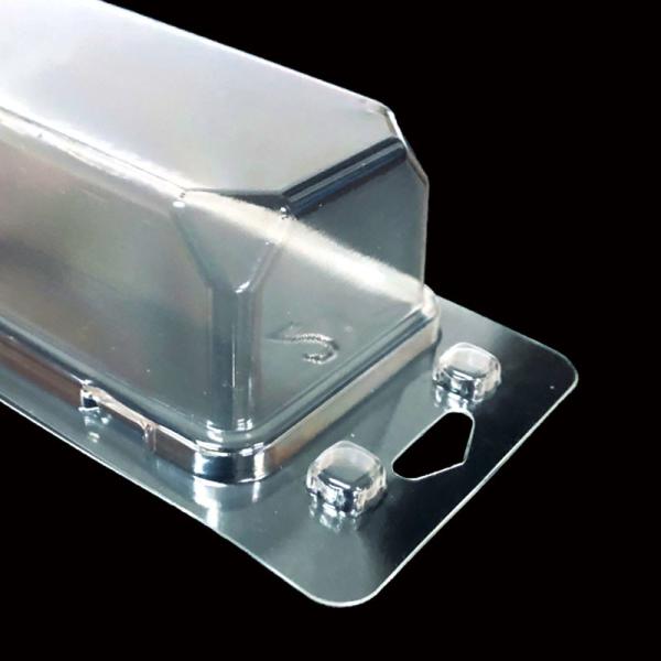 Clear PET Clamshell Packaging For Small Parts Retail Display Custom Plastic Blister Box