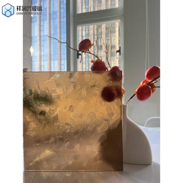 Solid Structure 4mm 5mm 6mm 8mm 10mm 12mm Acid Etched Glass Sheet Satin Frosted Glass Door